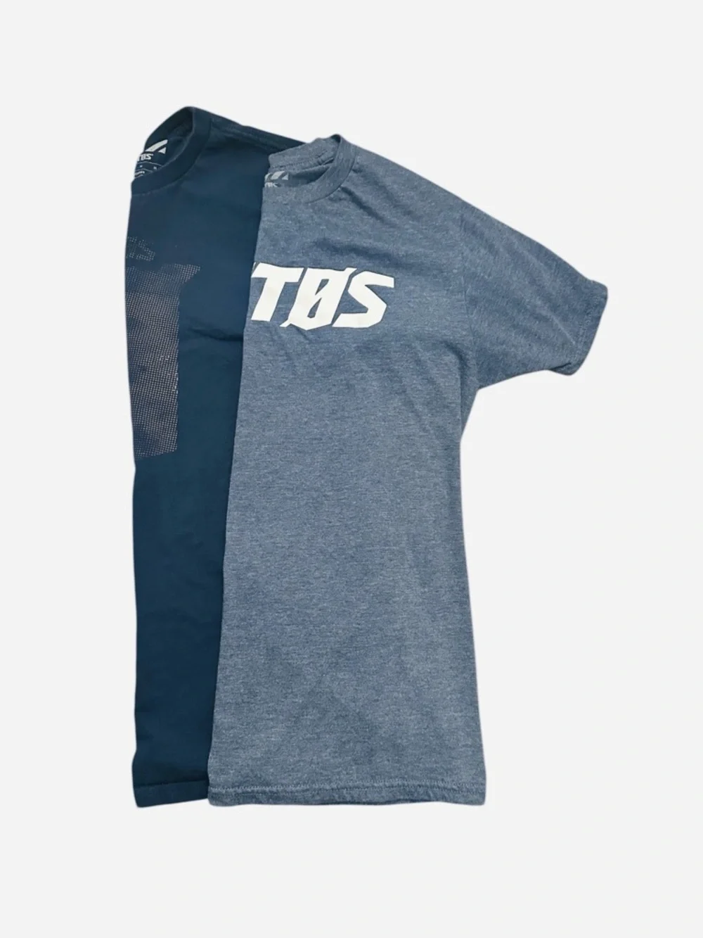 Viktos Graphic Short Sleeve Tee Duo - Navy & Heather Blue Mens Medium - Picture 2 of 10